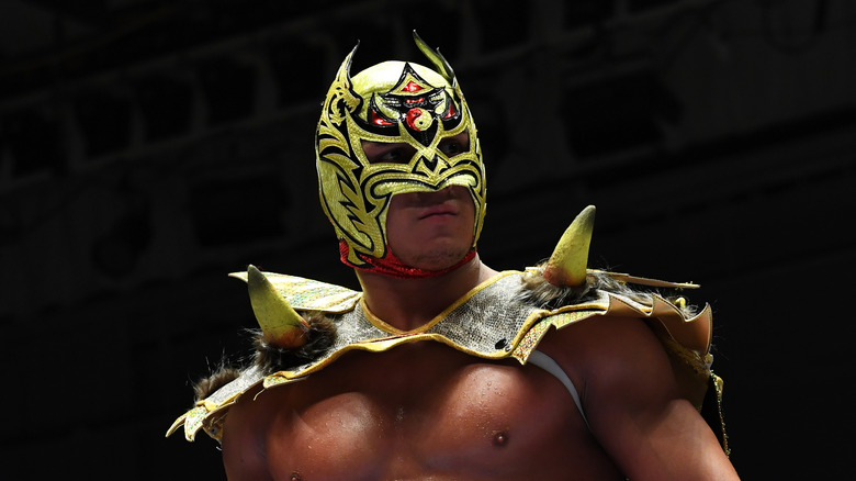 Dragon Lee looking like the next Rey Mysterio