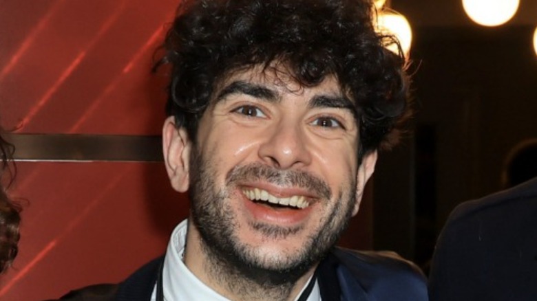 Tony Khan is just so happy