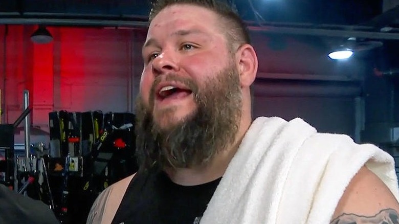 Kevin Owens smiling