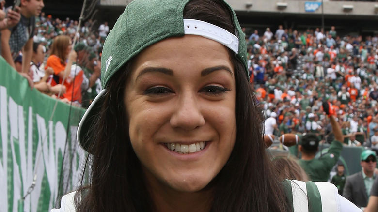 WWE's Bayley at a 49ers Game