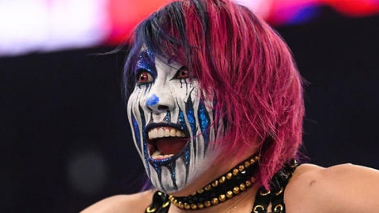 Asuka scary painted face