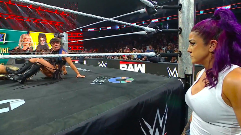 Bayley costs Lyra Valkyria a match on 