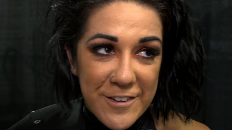 Bayley being talking