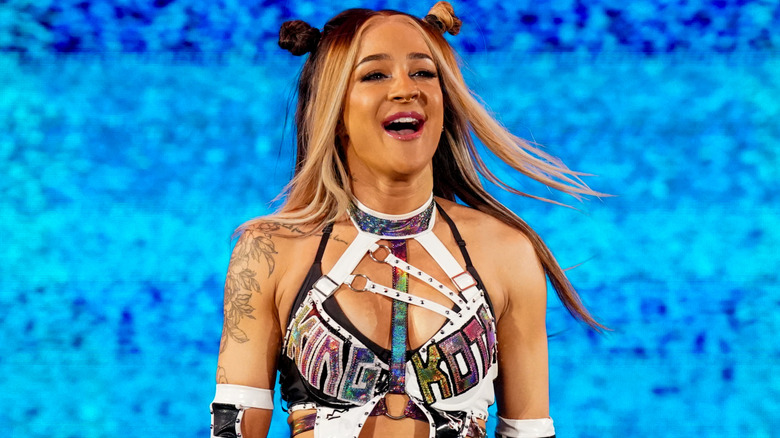 Dakota Kai smiling