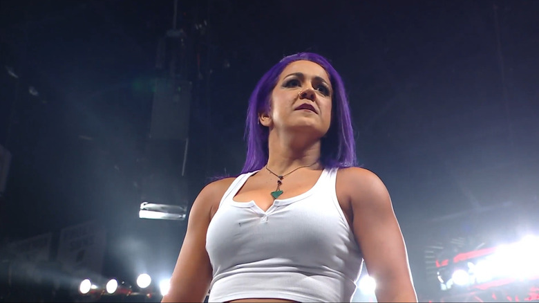 Bayley returns during 