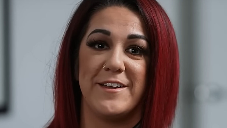 Bayley talking