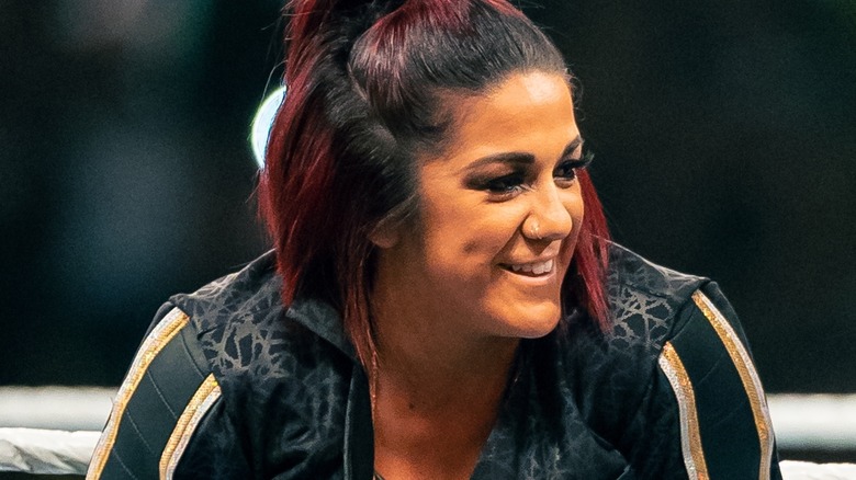 Bayley at event