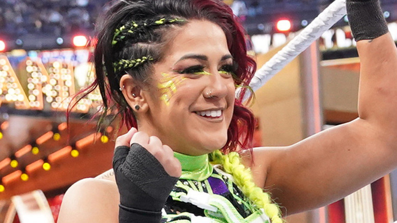 Bayley smiling 