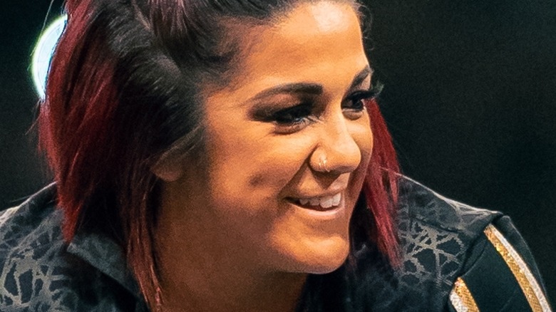 Bayley smiling 