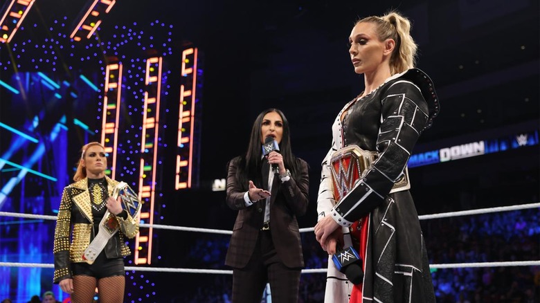 Becky Lynch has confirmed that there is real life heat between herself and Charlotte Flair. . . . . . . . . #beckylynch #charlotteflair…