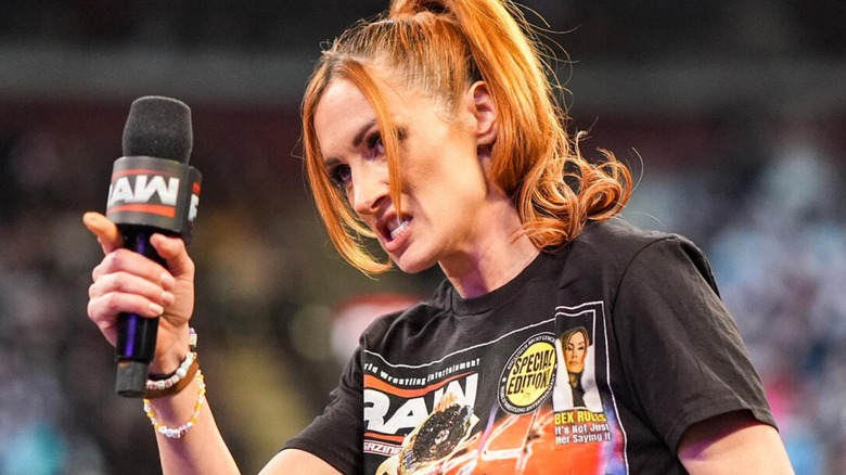 Becky Lynch on "WWE Raw"