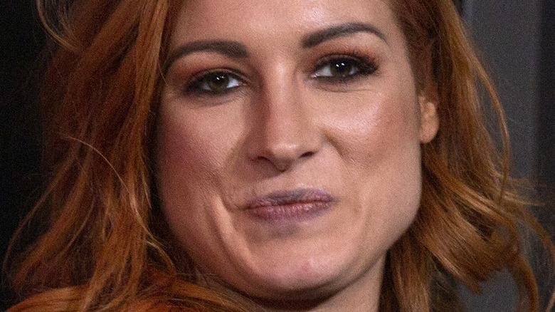 Becky Lynch smiling