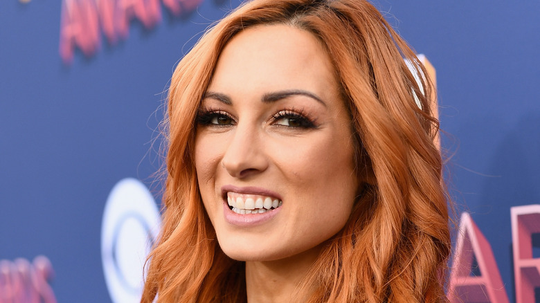 Becky Lynch smiling