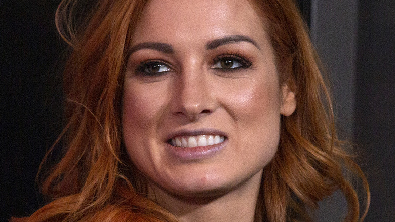 Becky Lynch smiling