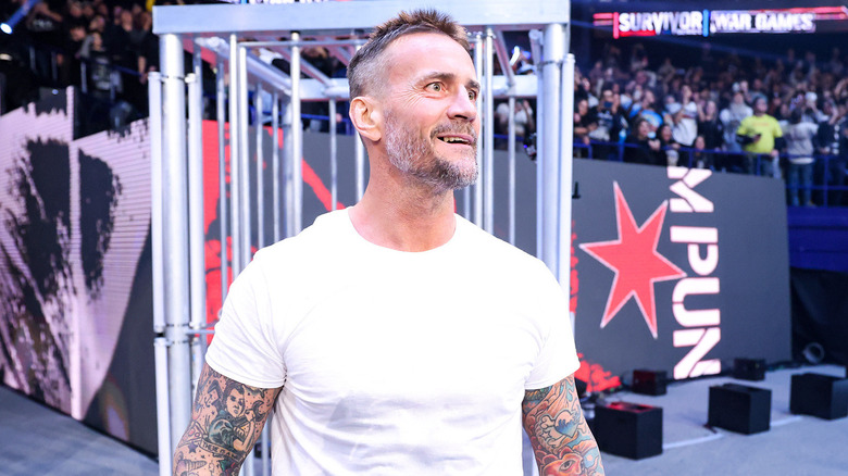 CM Punk smiling