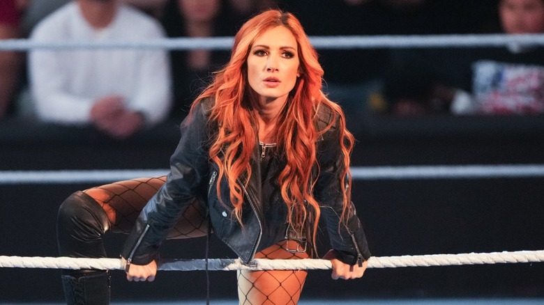 Becky Lynch posing