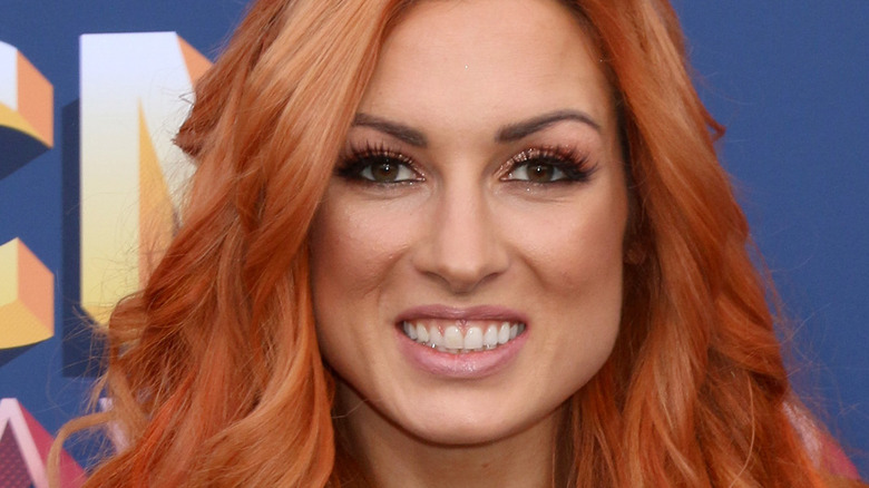 Becky Lynch smiling