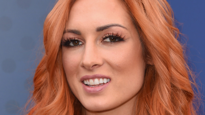 Becky Lynch smiling