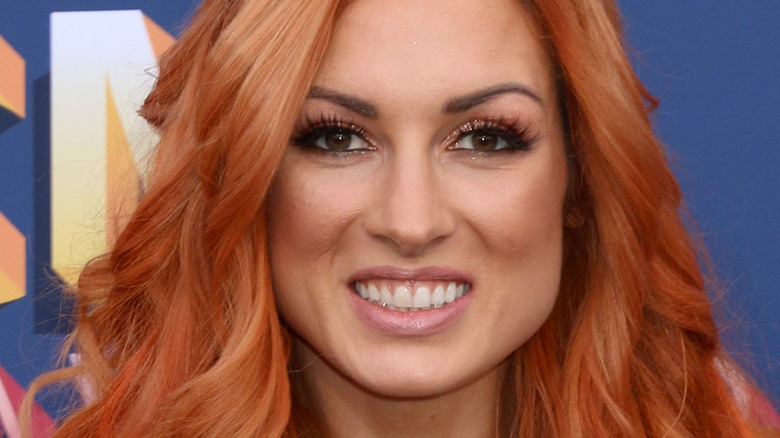 Becky Lynch smiling