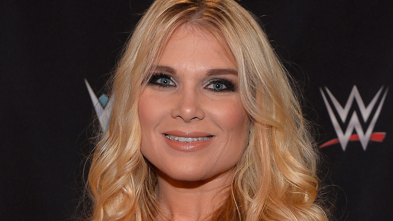 Beth Phoenix posing on the red carpet