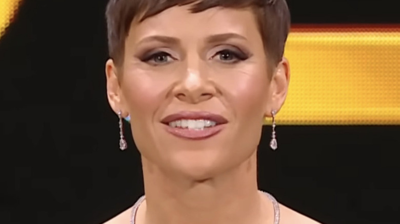 Molly Holly smiling