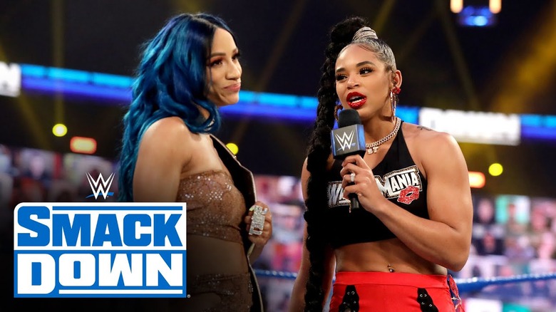 Bianca Belair Challenges SmackDown Women's Champion Sasha Banks For ...