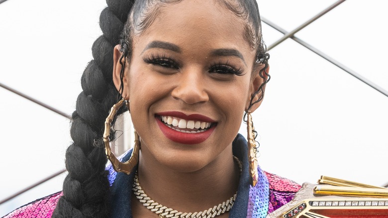 Bianca Belair Smiling 