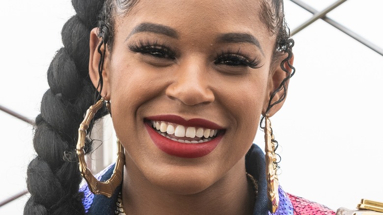 Bianca Belair at an event