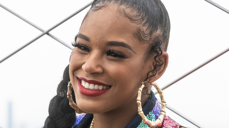 Bianca Belair smiling