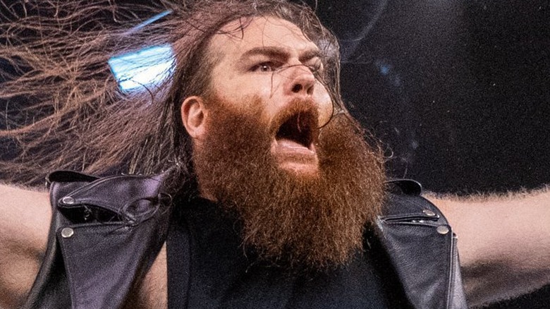 Big Damo as Killian Dain yells