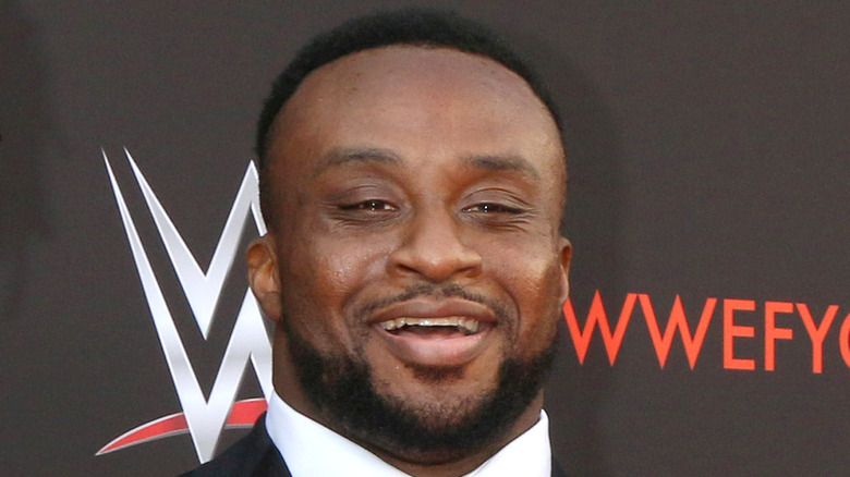 Big E smiling