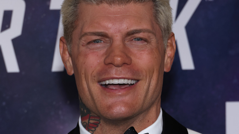 Cody Rhodes smiling