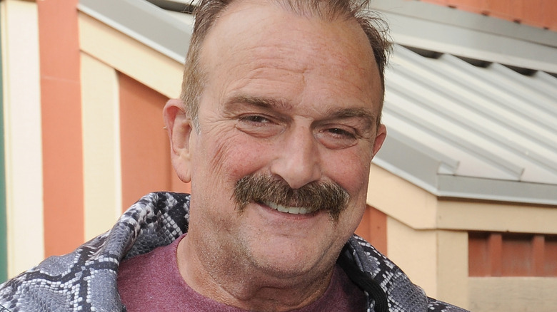 Jake "The Snake" Roberts smiling