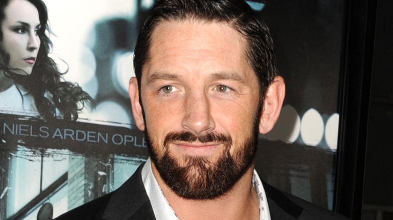 Wade Barrett attends premiere