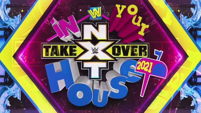 wwe nxt takeover in your house logo