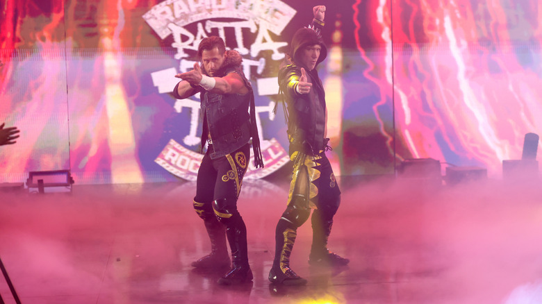 Motor City Machine Guns make their entrance on "WWE SmackDown"