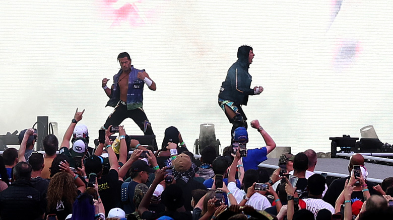 MCMG make their entrance on a massive stage