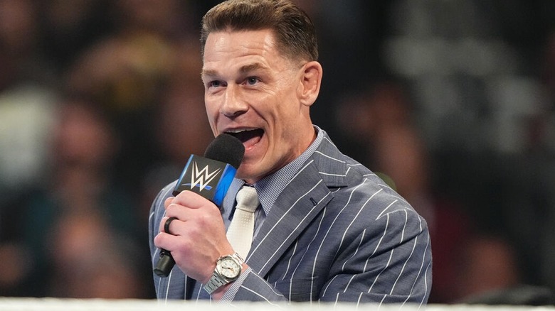 John Cena makes an announcement