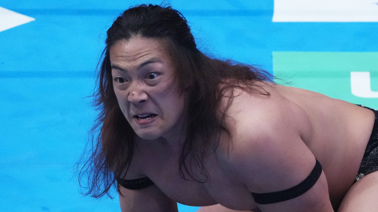A less happy Konosuke Takeshita