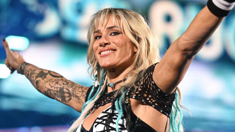 Sol Ruca at Saturday Night's Main Event