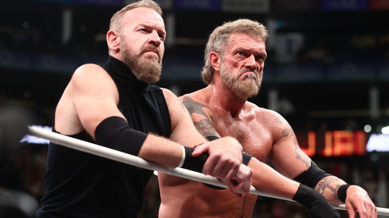 Christian Cage and Adam Copeland at AEW x NJPW Forbidden Door 2025