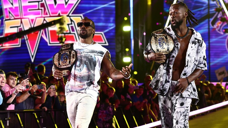 The New Level make their entrance
