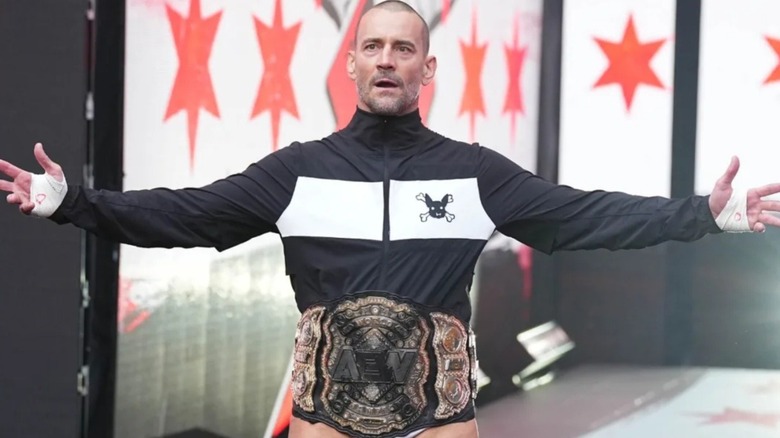 CM Punk at AEW All In London 2023