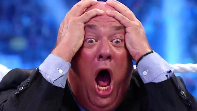 Paul Heyman in shock