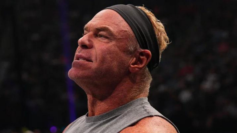 Billy Gunn wearing black headband