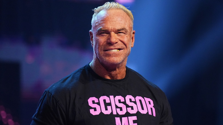 Billy Gunn smiling