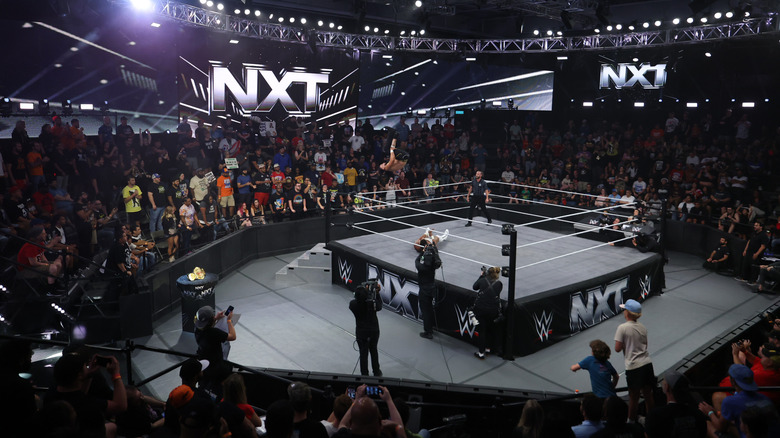 An NXT event in the Performance Center