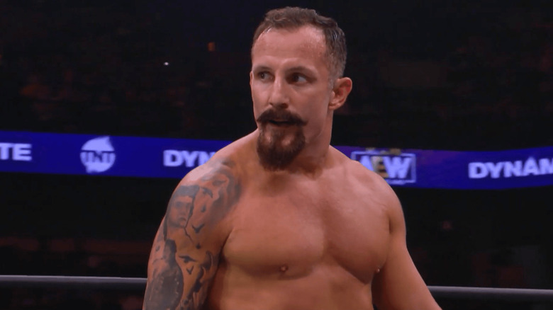 Bobby Fish in the ring