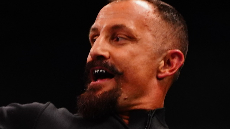 Bobby Fish smile stare entrance