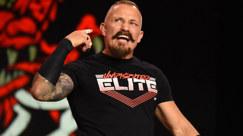 Bobby Fish makes his entrance